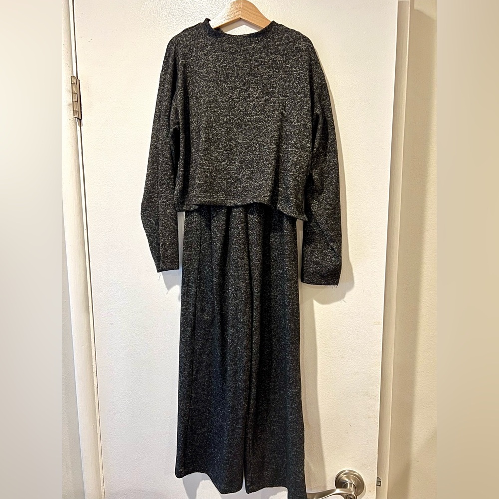 Zara Girls Long Sleeve Jumpsuit